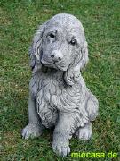 Steinfigur Cocker Spaniel