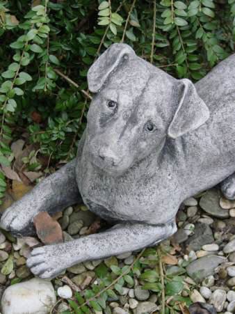 Gartenfigur Deko Figur Hund Jack Russel - 19