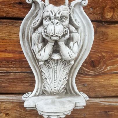 Kerzenhalter Konsole Gargoyle