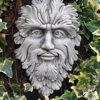 Green Man Long Face