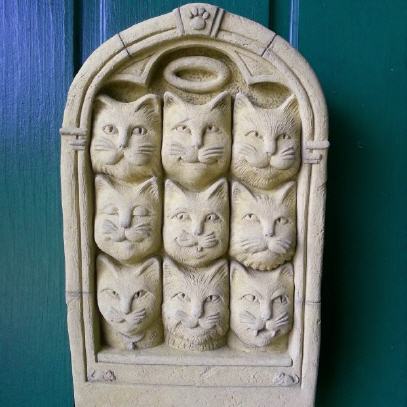 Wandbild ' Neunmalschlaue Katzen '