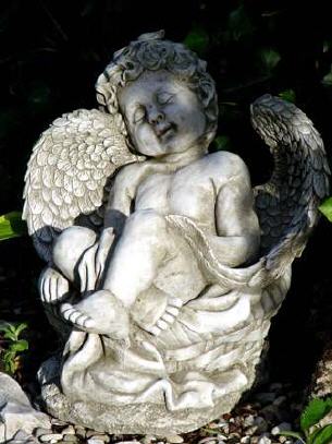 Engel Gartenfigur - SERAFINA
