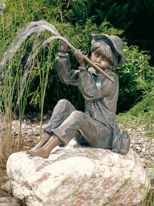 Bronzefigur Hans klein