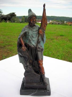 Bronzefigur Toni