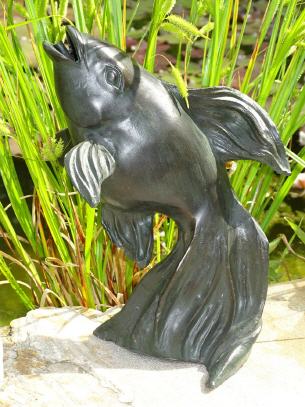 Bronzefigur Fisch