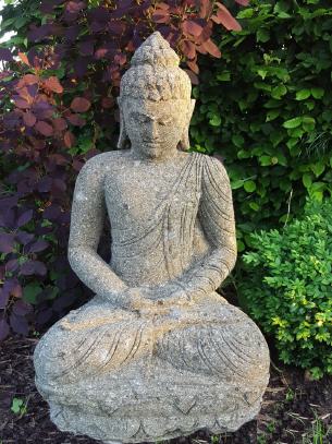 Sitzender Buddha " Begrüßung "