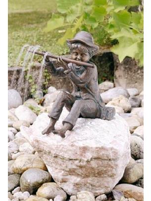 Bronzefigur Hans klein